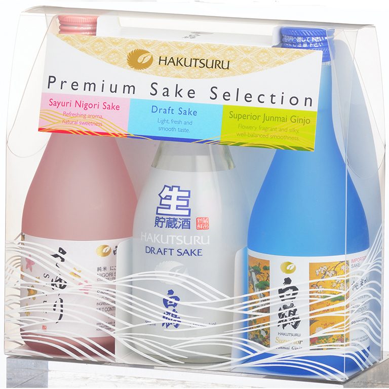 Premium Sake Set Premium Sake Set Our Brands HAKUTSURU SAKE